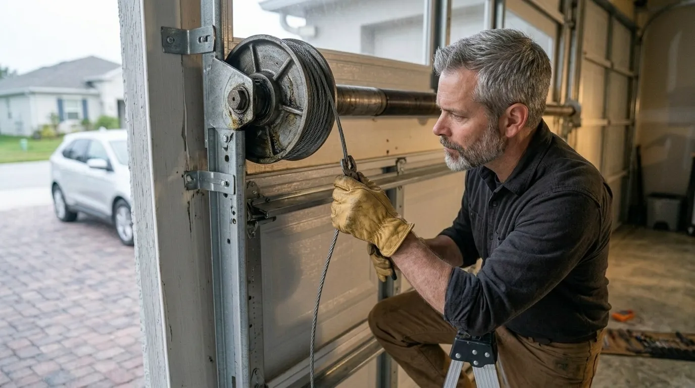 Garage Door Cable Repair for Covington Homes in Tukwila