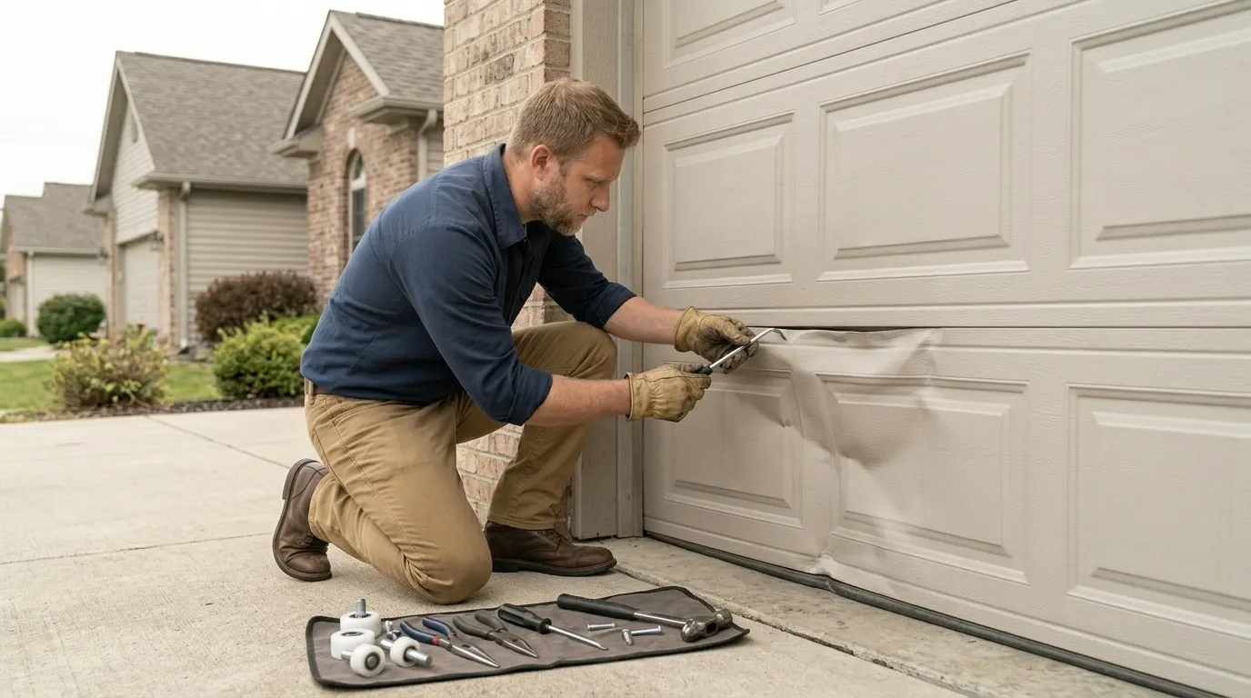 Garage Door Panel Replacement, Tukwila WA in Tukwila