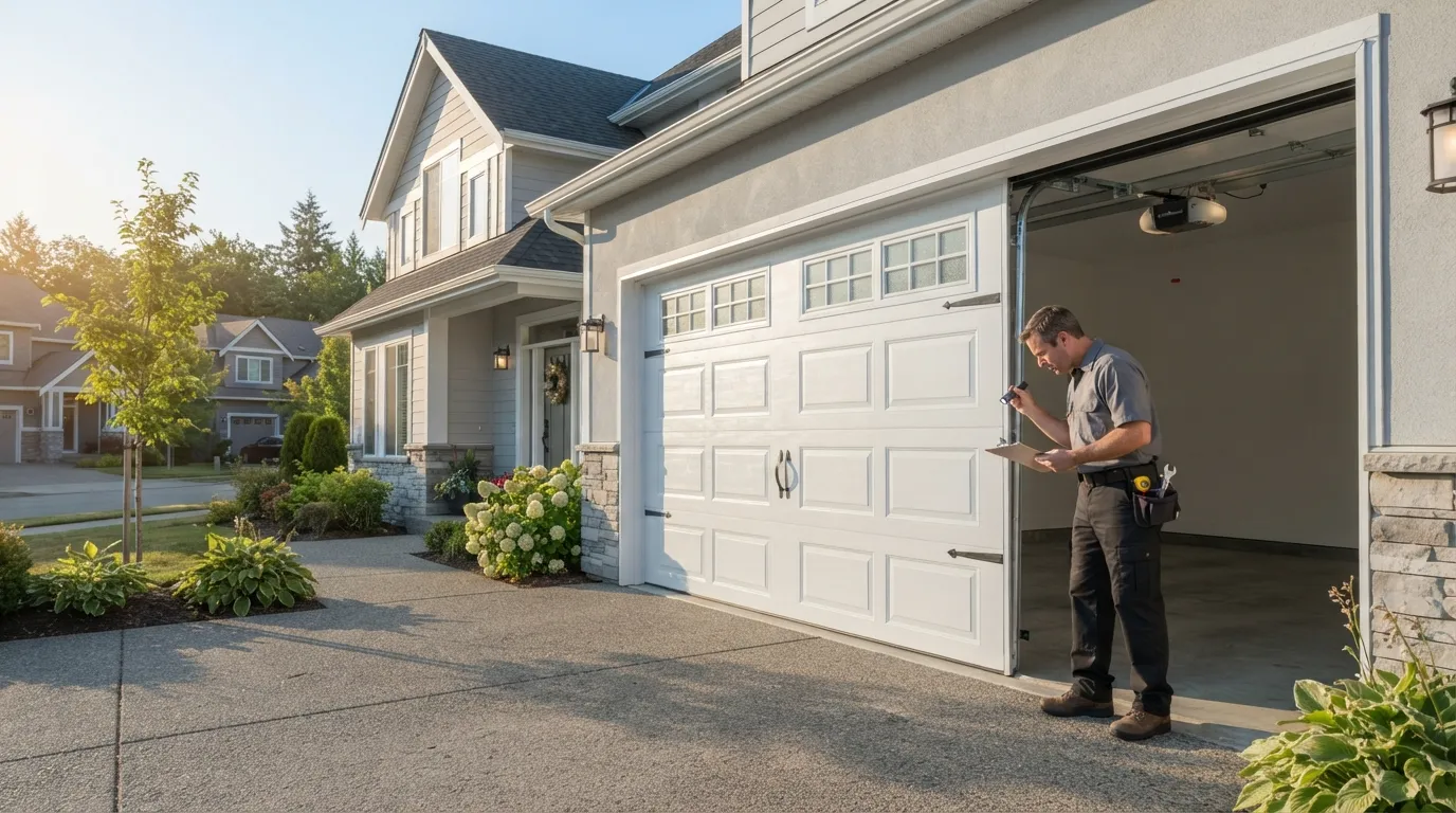 New Garage Door Installation for Fairwood's 1980s Housing Stock in Tukwila