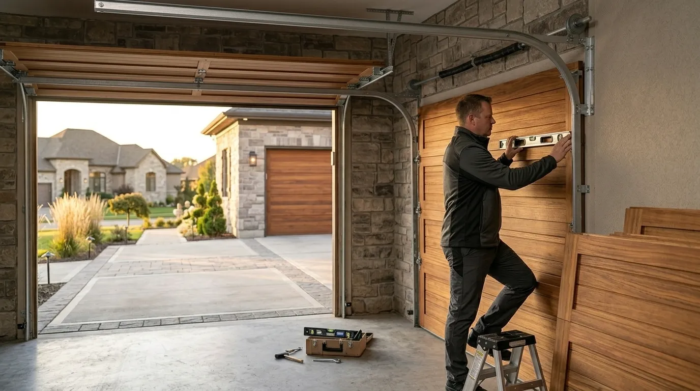 New Garage Door Installation for Normandy Park's 1962-Era Homes in Tukwila