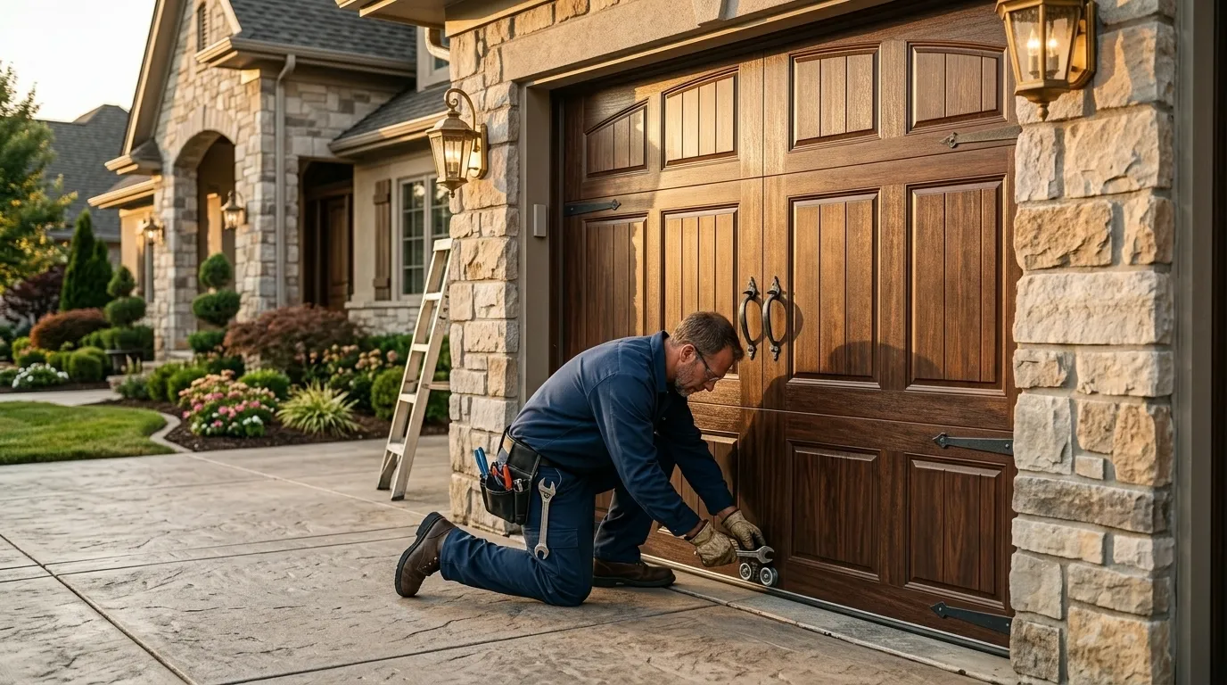 Off-Track Garage Door Repair for Fairwood Homes in Tukwila