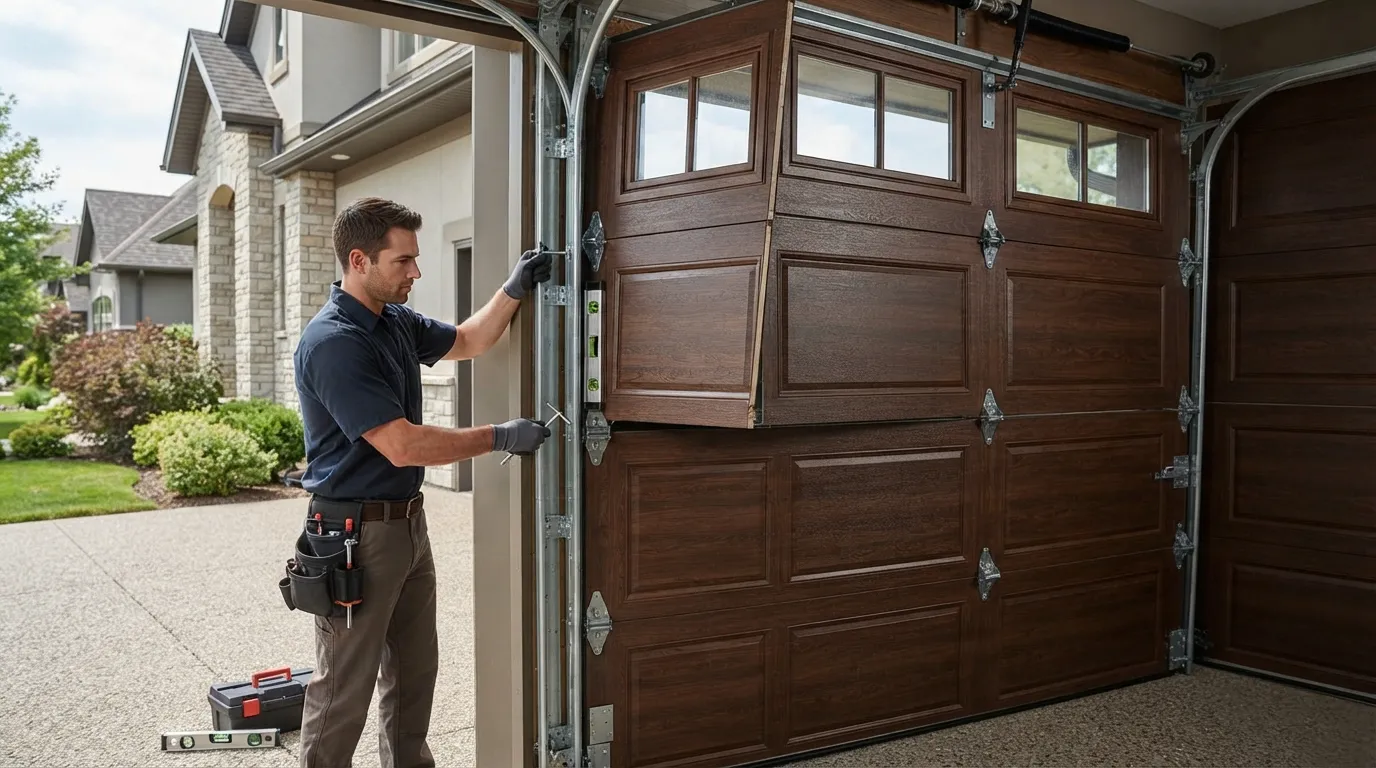 Panel Replacement for Snoqualmie's 2000s-Era Garage Doors in Tukwila